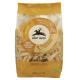 Pusiau pilno grūdo kviečių makaronai PENNE RIGATE, ekologiški (500g)